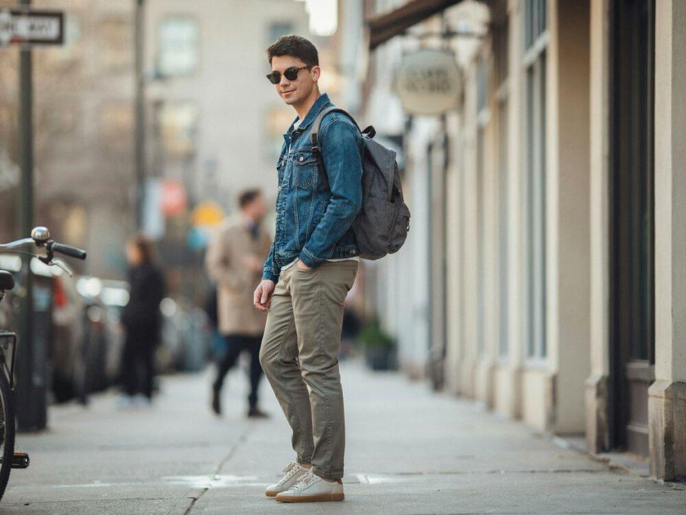 moda casual dla mężczyzn