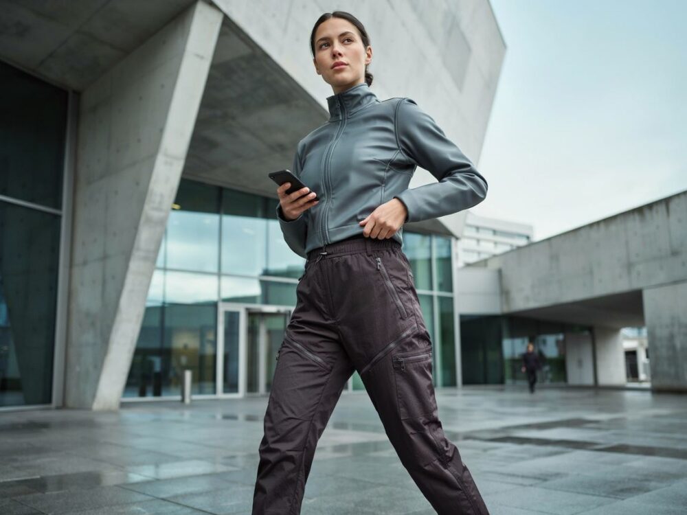 modne spodnie techwear na co dzień