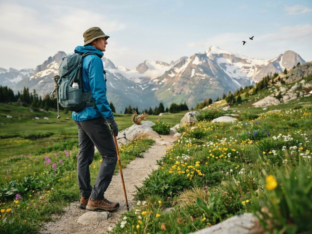odzież trekkingowa na wiosnę